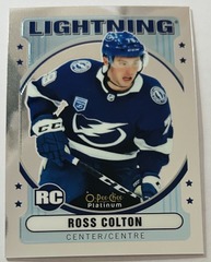 2021-22 OPC Platinum Rookie Retro #R-75 Ross Colton Tampa Bay Lightning